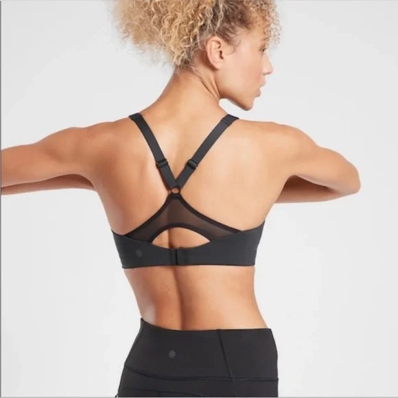 ATHLETA Advanced Black Sports Bra - Picture 2 of 11